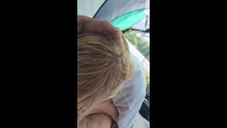 Irenthik - Blonde sucks cock in a tent near the river.-7