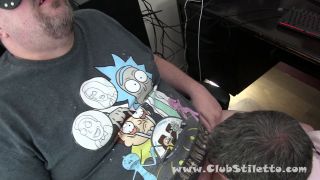 Club Stiletto - inexorable  Cum Licking video.-9