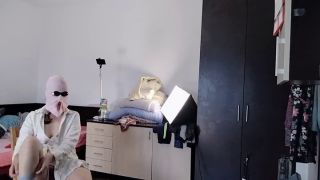 PinkyMadame - Amateur mom has fun trying on clothes and cutting them.-5