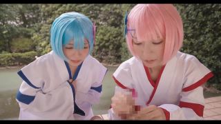 Abeno Miku, Mari Rika - Re: Different World Activity Starting From Erotic Estrus Sister's Bond Abeno Miku & Mari Rika  - anime characters - cosplay fatal femmes fighting asian invasion-2