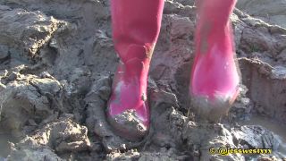 whores_are_us In The Mud In My Wellies - Boot Fetish-7