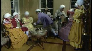 Angelica Bella, Anette Montana, Dagmar Lost – (DBM Video) – Secrets of Mozart / Lust und Laster Mozart, 2on3, 576p, 1992 | orgy | brunette,  on orgy -0