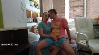 free xxx video 2 Sensual Kisses On His Chin Make Him Cum – Sexy Janin – HandJob on handjob porn indian feet fetish-5