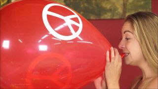 Custom Fetish - Julie Blow Pops 16 Inch Peace Balloon - Fetish-0
