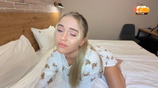 Blonde Russian Dorm Cheater Gives Best Blowjob POV 1080p Ama-1