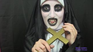 clip 8 Miss Quins Fetish Circus - Horny Nun gets Possessed, asian mean girls femdom on pov -8