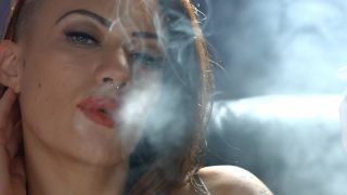 Becky Smoking All White 100s Lingerie Perfection - Smoking-6