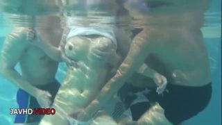 Suzuna Komiya - Hot Japanese Blowjob by the Pool: Suzuna Komiya's Big Tits Tease Before Intimate Oral Deli-6
