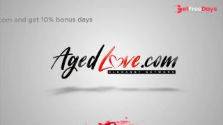 AGEDLOVE Mature Lady Auntie Trisha Got It Deep And Hard-6