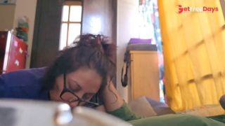 Morning Wood Blowjob Cum in Mouth Full-5