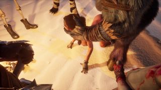 Duff Master - Lara Croft Monster Anal Furry Hentai Cartoon-1