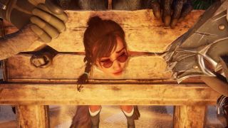 Duff Master - Lara Croft Monster Anal Furry Hentai Cartoon-6