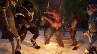Duff Master - Lara Croft Monster Anal Furry Hentai Cartoon-9