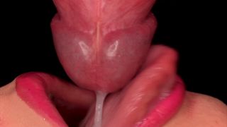 CLOSE UP BEST Milking MOUTH Made You CUM Through The FUNNEL! CUM FEEDIN.-7
