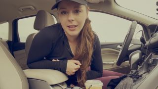 Pov Public Parking Lot Joi... Flashing, Edging, Teasing, Swallowing 1080p-8