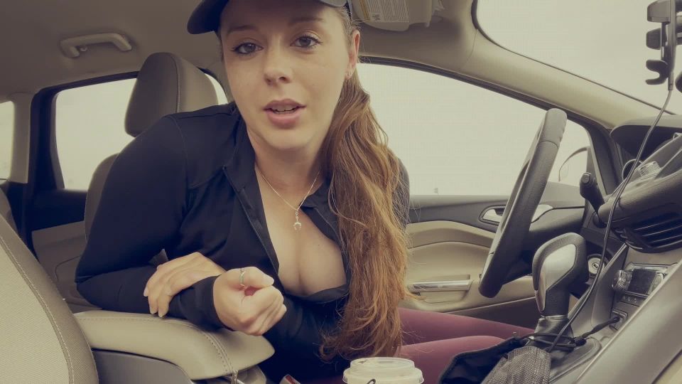 Pov Public Parking Lot Joi... Flashing, Edging, Teasing, Swallowing 1080p