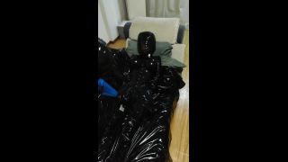 Black Latex Suit Kigurumi BreathPlay-7