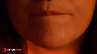I give you permission to cum in my mouth JOI-7