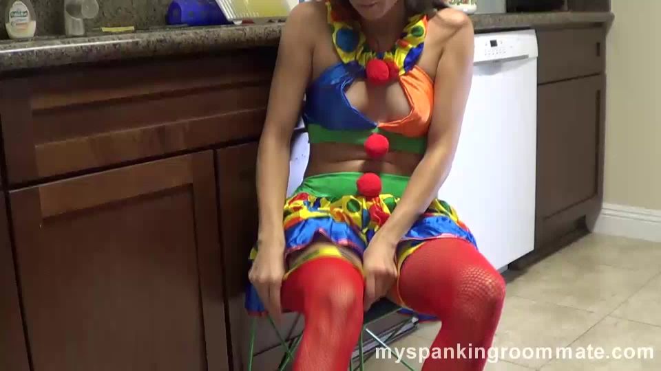 My Spanking Roommate - Episode 227: Clown Spanking - (BDSM porn)