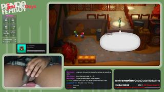 [GetFreeDays.com] PandaFemboy Plays Mario and Luigi Brothership Part 8 Porn Leak November 2022-9