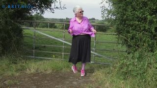 BritMilfs Naughty Granny Outdoors - British-1