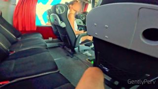 GentlyPervPUBLIC BUS ADVENTURE - I show my hard cock to a sexy cutie lady   she can't resist-5