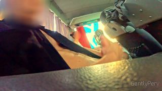 GentlyPervPUBLIC BUS ADVENTURE - I show my hard cock to a sexy cutie lady   she can't resist-6