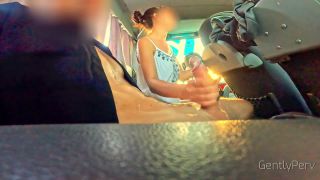 GentlyPervPUBLIC BUS ADVENTURE - I show my hard cock to a sexy cutie lady   she can't resist-8