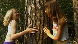 Lesbian sex in the forest hairy Jose-2