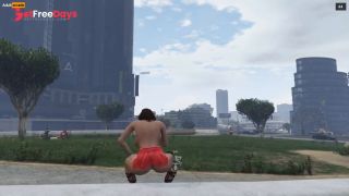 [GetFreeDays.com] GTA V Nude Mod Installed Game Play Part 05 GTA 5 Missions Story Mode Adult Leak July 2023-9