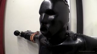 free porn clip 25 Kink - Elise Graves - Rubber Catsuit Metal Bondage - HD 720p on fetish porn marina xxx bdsm-1