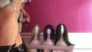 free porn clip 46 Lady Dark Fairy — So Today Sissy Will Learn How To Choose A Wig on femdom porn fetish pros-5