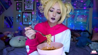 xxx video 14 KatSaysMeow – Blonde Topless Mukbang | amateur solo | teen wife big tits ass-8