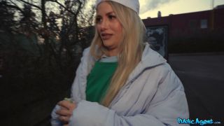Waitress After Work In A Restaurant Had Sex With A Stranger For (Euro sex) Maya Rose-1