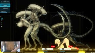 studiouwu - SEXY BLONDIE ANDROID BEING FUCKED BY MONSTER ALIENS GALERY - ALIEN QUEST EVE-9