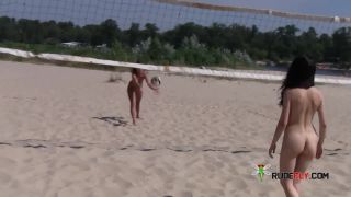 Nude beach with fat broads  2-3