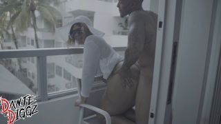 Phat Booty Latina Shanice Luv Gets A Balcony Bbc Dick Down And Squirts In Front Of Party At Xbiz 1080p-3