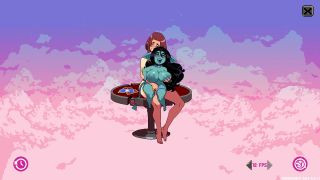 Alenkah - schoolgirl rides big dragon's blue cock-5