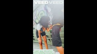 boricualovenyc - PUBLIC BLOWJOB OUTSIDE BRIDGE BIKE TRAIL PATHWAY-7