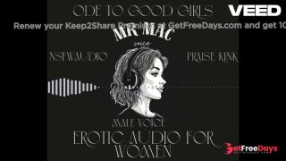 Ode To Good Girls NSFW Audio M4F Praise Kink Good Girl Dirty Talk Deep Voice Improv-8