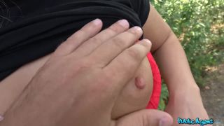 Public - Amber Deen's first time outdoor sex-2