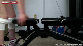 Lila: Spanked in the  Gym-5