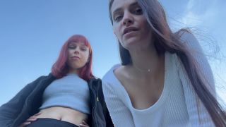 free porn video 20 femdom wife PPFemdom – Two Mistresses Brought You to the Forest to POV Spit and Humiliate You and Then Leave You There, ppfemdom on pov-5