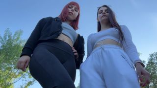free porn video 20 femdom wife PPFemdom – Two Mistresses Brought You to the Forest to POV Spit and Humiliate You and Then Leave You There, ppfemdom on pov-8