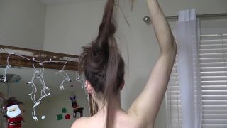 adult xxx clip 30 femdom haircut Lelu Love - Slow Teasing Hair Play JOI, goddess worship on pov-0