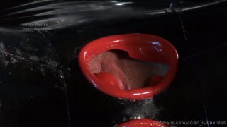 Asian Rubberdoll - Rubber doll edging 1920P - Bondage-2