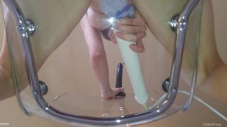 xxx video clip 19 Violet Foxy – Locked Up Cuckold Gets to Watch 2 4K, femdom sex positions on pov -0