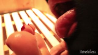 adult video clip 15 Mistress Iside – SAUNA FOOT WORSHIP, bbw femdom facesitting on femdom porn -8