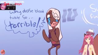 Dark-skinned vampire bites me and I stick my dick in her ShallowTart animation - Jazziuu-0