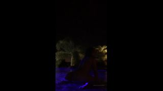 MelisaMendini () Melisamendini - having fun night swimming 23-10-2019-4